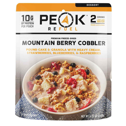 Peak Mountain Berry Cobbler