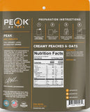 Peak Creamy Peaches and Oats Chad Mendes Series