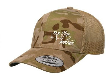 EA Elk Addicts Heartbeat Hats